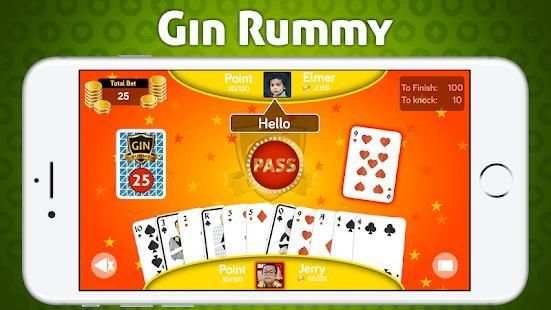 Gin Rummy Free स्क्रीनशॉट 3