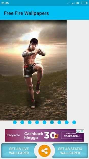 Wallpaper Free Fire Terbaru screenshot 3
