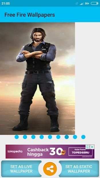 Wallpaper Free Fire Terbaru screenshot 4