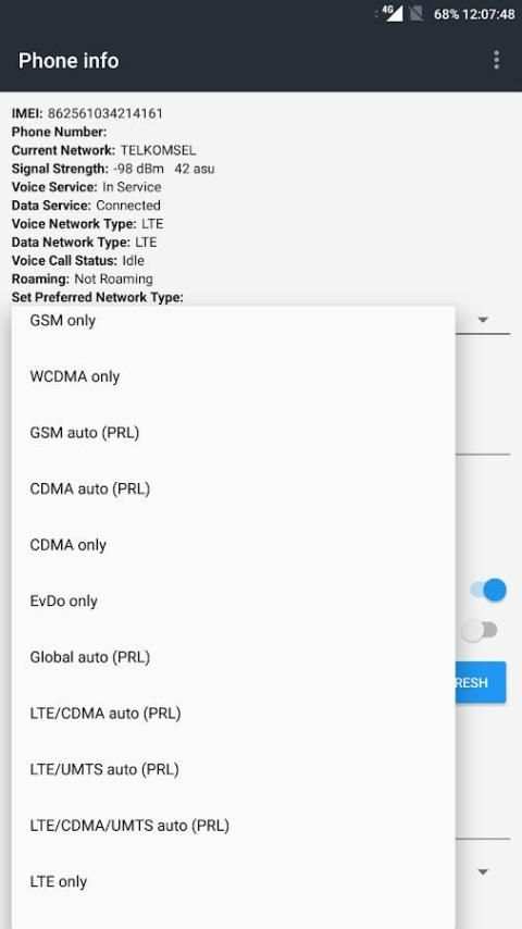 4G LTE Switcher ( no ads ) screenshot 1