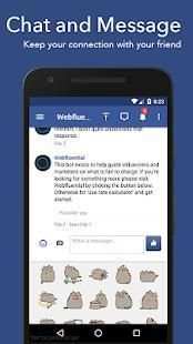Lite Messenger - Mini Messenger स्क्रीनशॉट 1