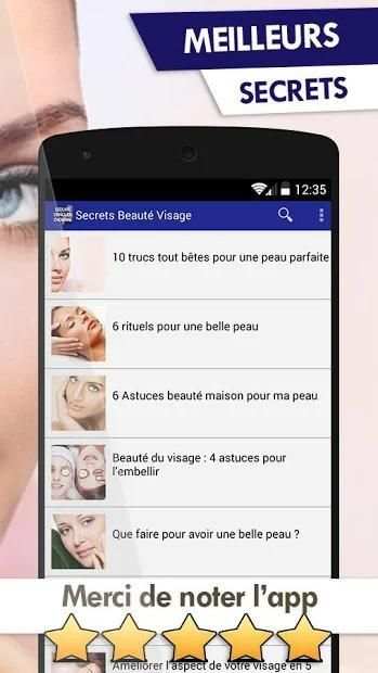 Secrets Beauté Visage screenshot 2