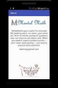 Mental Math screenshot 1