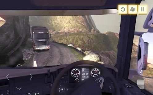 In Truck Racing 3D: Highway Driving Simulator 2018 screenshot 4