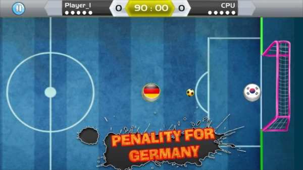 Finger Hero Soccer screenshot 2