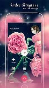 Video Ringtone - iCaller Screen स्क्रीनशॉट 1