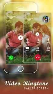 Video Ringtone - iCaller Screen स्क्रीनशॉट 4