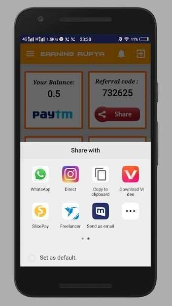 Money Earning Rupya - Get Unlimited Earn Money स्क्रीनशॉट 1