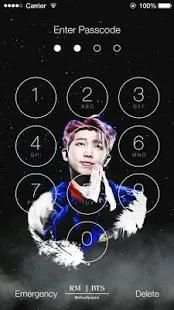 BTS HD Wallpaper Lock Screen screenshot 1