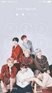 BTS HD Wallpaper Lock Screen screenshot 8