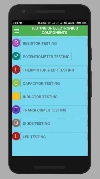 TESTING OF ELECTRONIC COMPONENTS screenshot 6