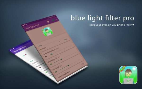 blue light filter & night mode pro screenshot 2