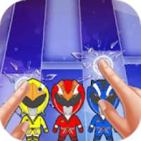 Power Rangers Piano Tiles