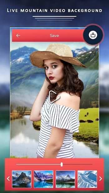 Live Mountain Video Photo Background Editor screenshot 4