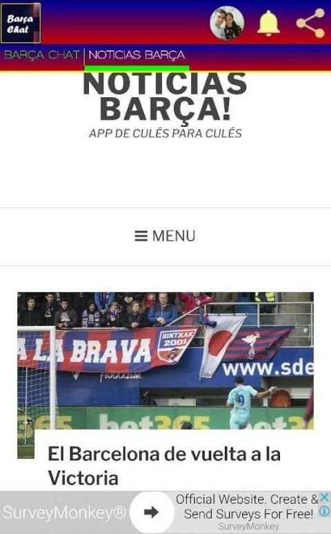 Barça Chat screenshot 1