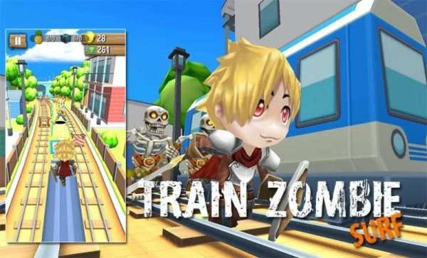 Train Zombie Surfer screenshot 6