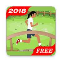 Bridge Girl - Jumping Game 2018 - Collect Hearts