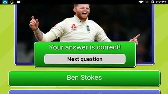 Cricket Quiz Games screenshot 2