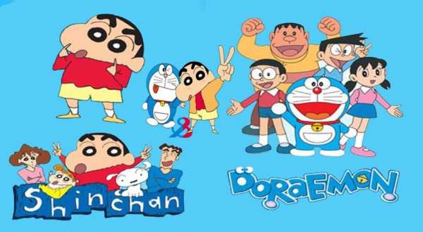 Shinchan and doraemon games screenshot 1