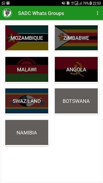 SADC Whats Groups screenshot 2