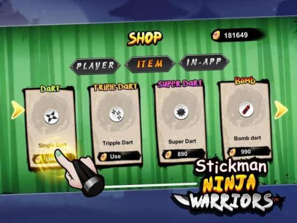 Stickman Ninja Warriors screenshot 1