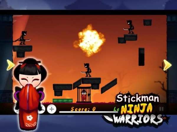 Stickman Ninja Warriors screenshot 4