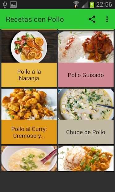 RECETAS CON POLLO screenshot 6