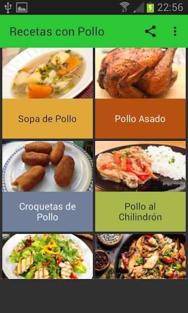 RECETAS CON POLLO screenshot 5