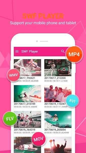 Flash Player For Android- SWF and Plugin simulator screenshot 4