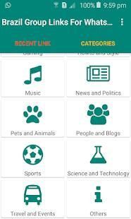 Brazil Group Links For Whatsapp स्क्रीनशॉट 2