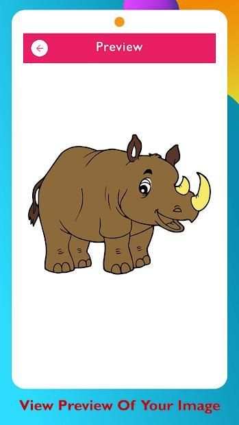 Animal Painting Games स्क्रीनशॉट 1