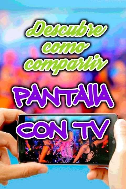 Compartir Pantalla con TV Gratis Tutorial screenshot 2