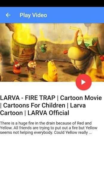 Larva Video Best Collection HD screenshot 1
