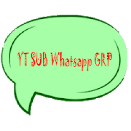 YT SUB Whatsapp GRP आइकन