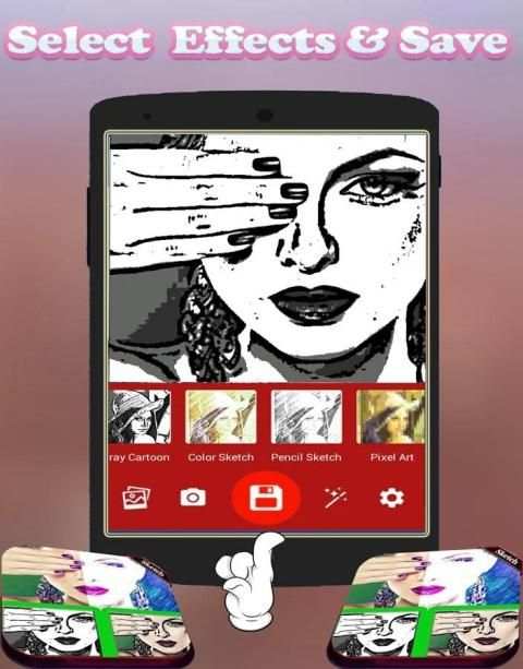 Photo To Cartoon Effects - Camera Editor Effect screenshot 1