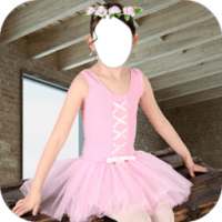 Kids Ballet Dress Photo Camera on 9Apps