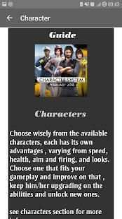 guide for Pubg & Free Fire Battlegrounds screenshot 5