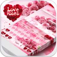 लव गुलास कीबोर्ड थीम