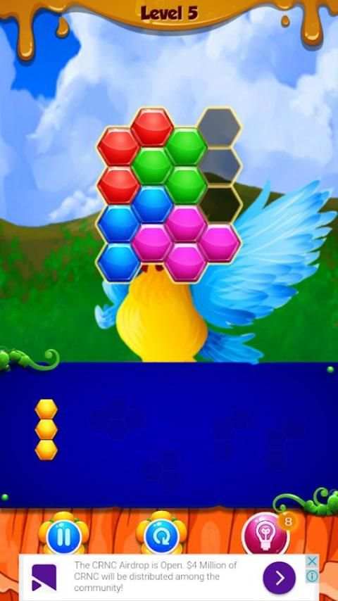 Bird Hexa Puzzle Classic screenshot 2