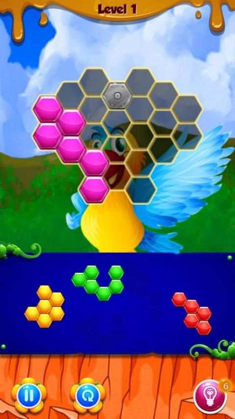 Bird Hexa Puzzle Classic screenshot 4