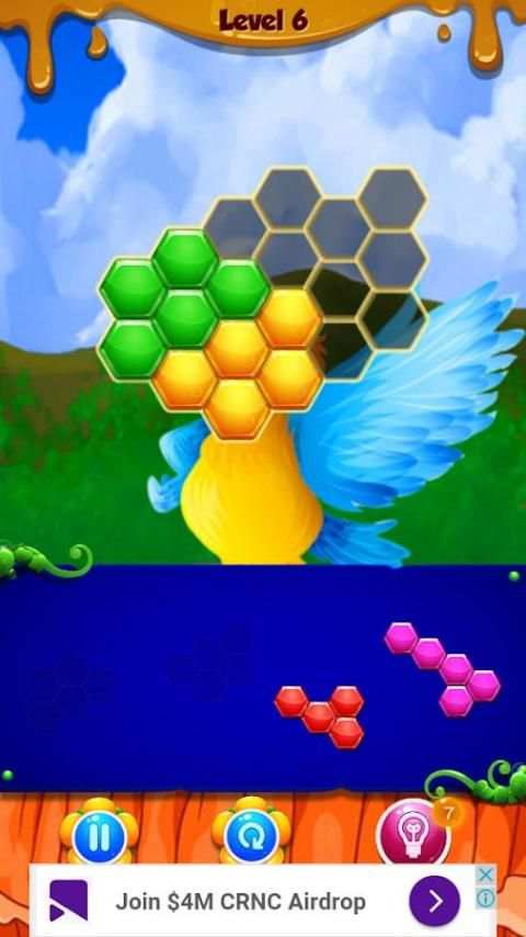Bird Hexa Puzzle Classic screenshot 1