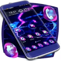 Neon Lights Launcher Theme आइकन