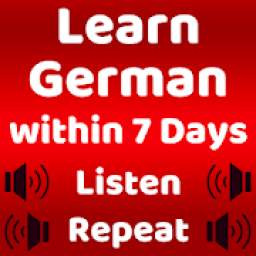 Learn German Speaking: English to German
