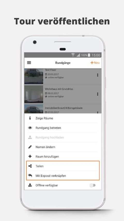 Virtuelle Touren: ImmoScout24 4 تصوير الشاشة