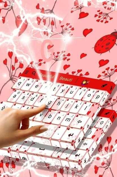 Ladybug Keyboard Theme screenshot 4