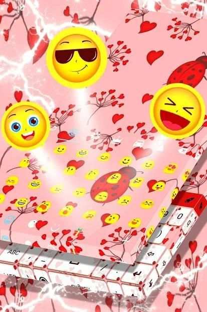 Ladybug Keyboard Theme screenshot 2