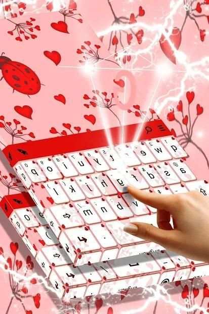 Ladybug Keyboard Theme स्क्रीनशॉट 3