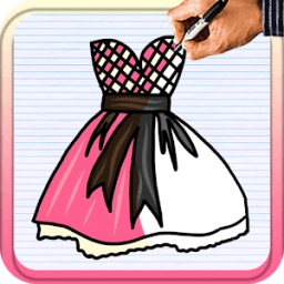 How To Draw Dresses आइकन