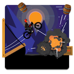 Jumping Bike : new free 2D bike race game आइकन