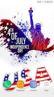 Independence Day Live Wallpaper USA screenshot 1